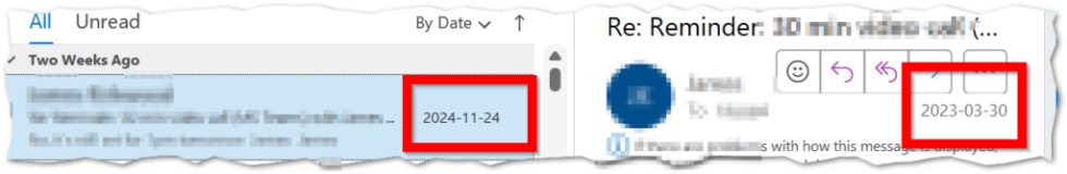 How to fix incorrect dates in emails in Outlook after a migration ...